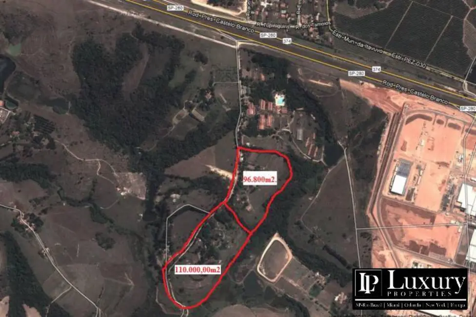 Foto 1 de Terreno / Lote à venda, 206800m2 em Sorocaba - SP