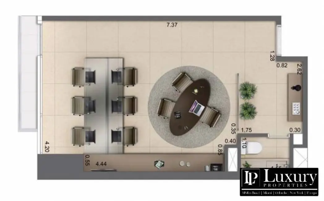 Foto 6 de Sala Comercial para alugar, 43m2 em São Paulo - SP