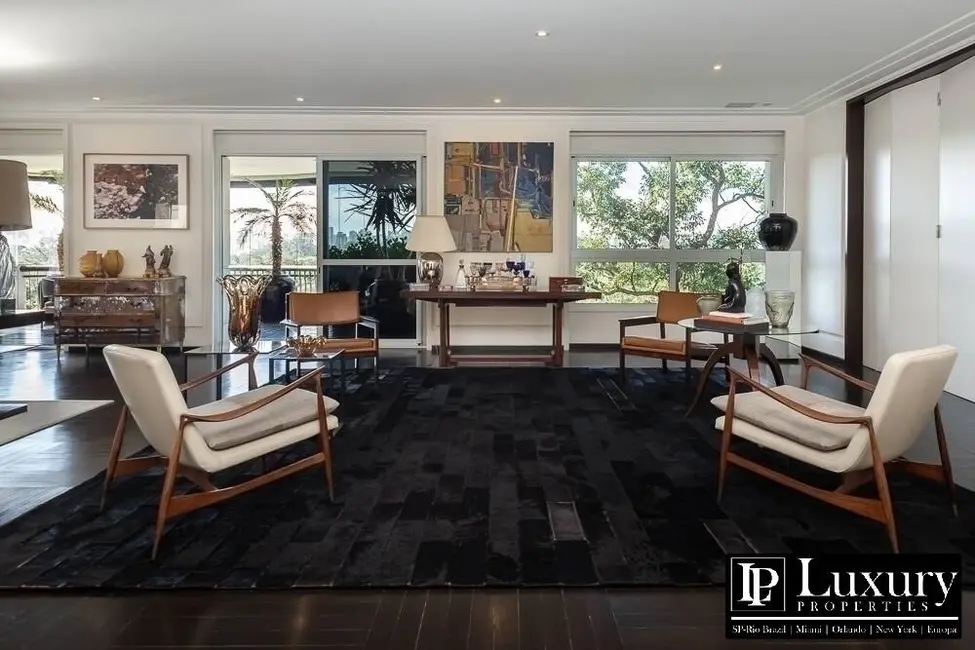 Apartamento com 4 quartos à venda e para alugar, 469m2 em Vila Nova Conceição, São Paulo - SP - imagem 8 Foto 8 de Apartamento com 4 quartos à venda e para alugar, 469m2 em Vila Nova Conceição, São Paulo - SP