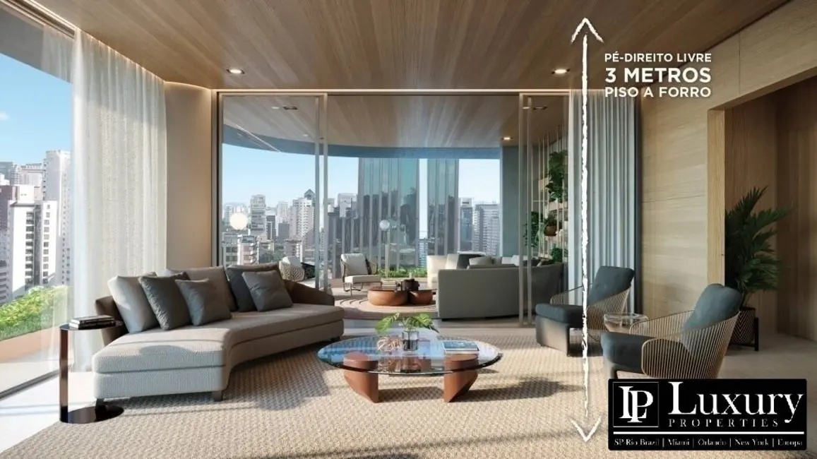 Apartamento com 4 quartos à venda e para alugar, 424m2 em Itaim Bibi, São Paulo - SP - imagem 8 Foto 8 de Apartamento com 4 quartos à venda e para alugar, 424m2 em Itaim Bibi, São Paulo - SP