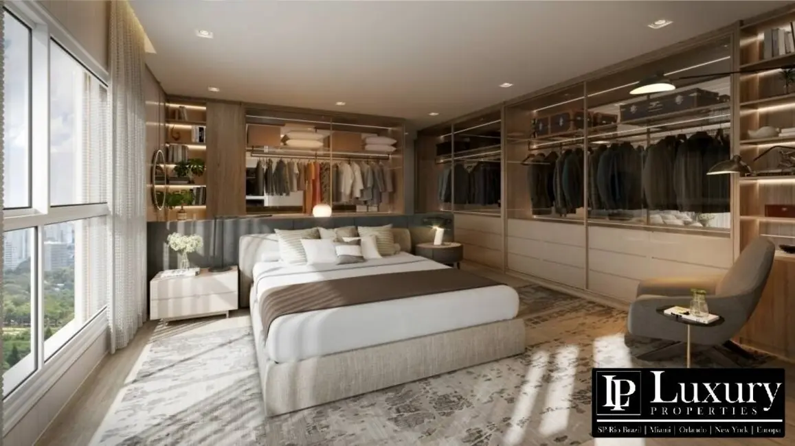 Apartamento com 4 quartos à venda e para alugar em Ibirapuera, São Paulo - SP - imagem 8 Foto 8 de Apartamento com 4 quartos à venda e para alugar em Ibirapuera, São Paulo - SP