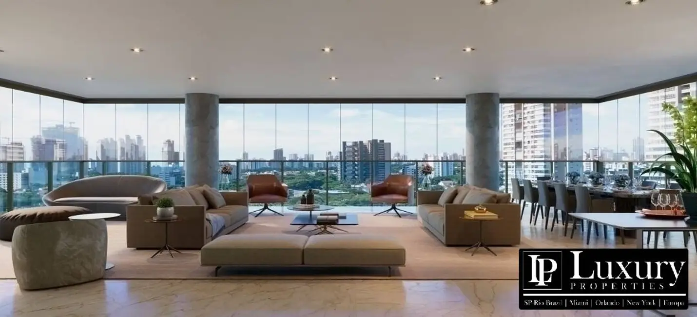 Apartamento com 4 quartos à venda e para alugar, 358m2 em Vila Nova Conceição, São Paulo - SP - imagem 4 Foto 4 de Apartamento com 4 quartos à venda e para alugar, 358m2 em Vila Nova Conceição, São Paulo - SP