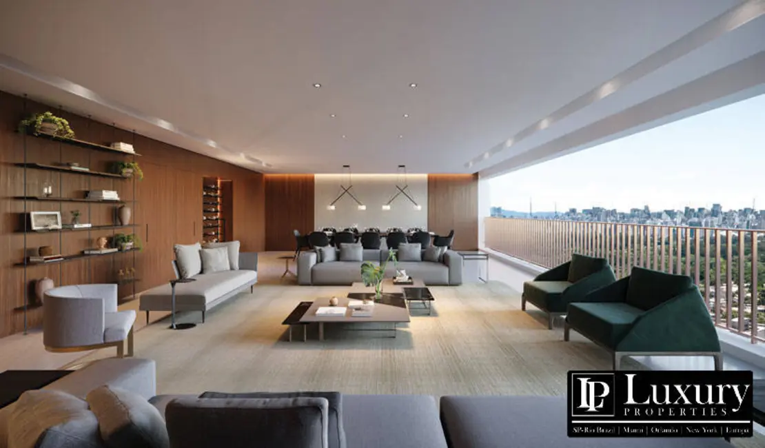 Apartamento com 4 quartos à venda, 280m2 em Moema, São Paulo - SP - imagem 3 Foto 3 de Apartamento com 4 quartos à venda, 280m2 em Moema, São Paulo - SP