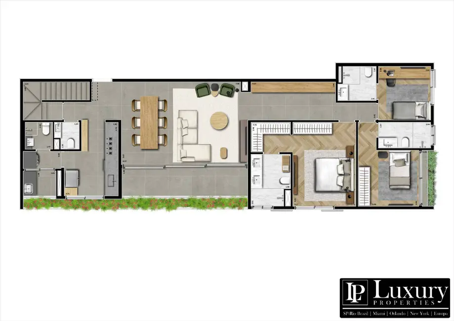 Casa de Condomínio com 3 quartos à venda e para alugar, 223m2 em Jardim Paulistano, São Paulo - SP - imagem 8 Foto 8 de Casa de Condomínio com 3 quartos à venda e para alugar, 223m2 em Jardim Paulistano, São Paulo - SP