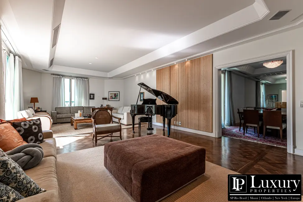 Apartamento com 5 quartos à venda, 617m2 em Vila Nova Conceição, São Paulo - SP - imagem 7 Foto 7 de Apartamento com 5 quartos à venda, 617m2 em Vila Nova Conceição, São Paulo - SP