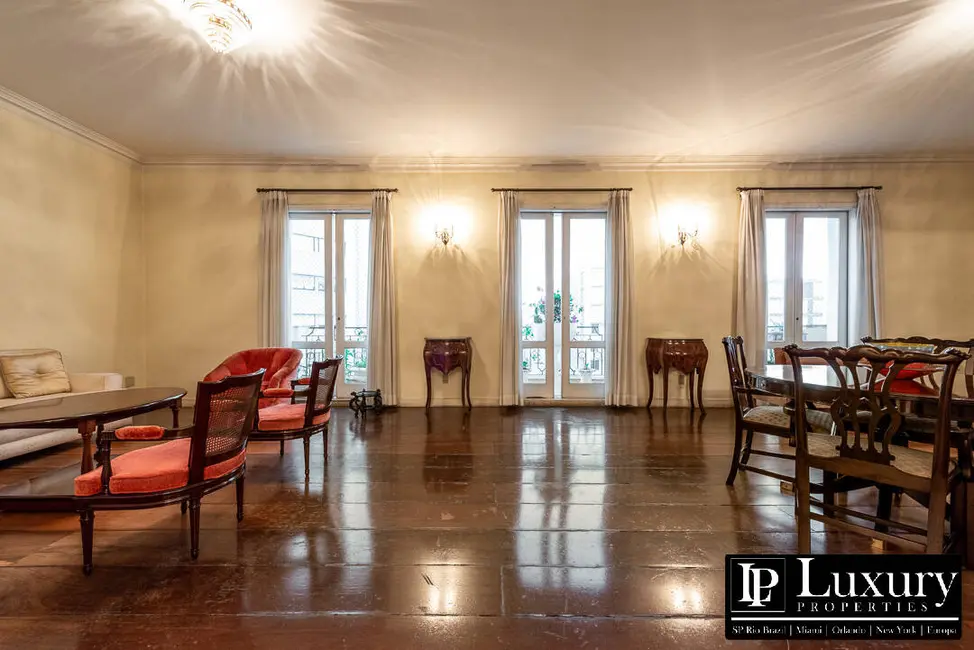 Apartamento com 4 quartos à venda, 290m2 em Higienópolis, São Paulo - SP - imagem 4 Foto 4 de Apartamento com 4 quartos à venda, 290m2 em Higienópolis, São Paulo - SP