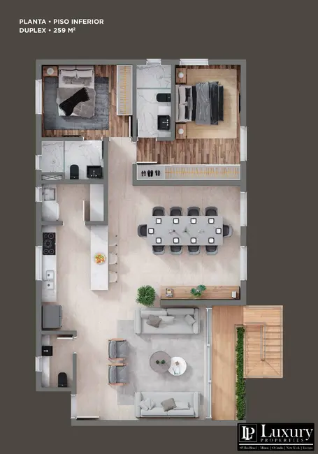 Cobertura com 2 quartos à venda, 259m2 em Vila Nova Conceição, São Paulo - SP - imagem 3 Foto 3 de Cobertura com 2 quartos à venda, 259m2 em Vila Nova Conceição, São Paulo - SP