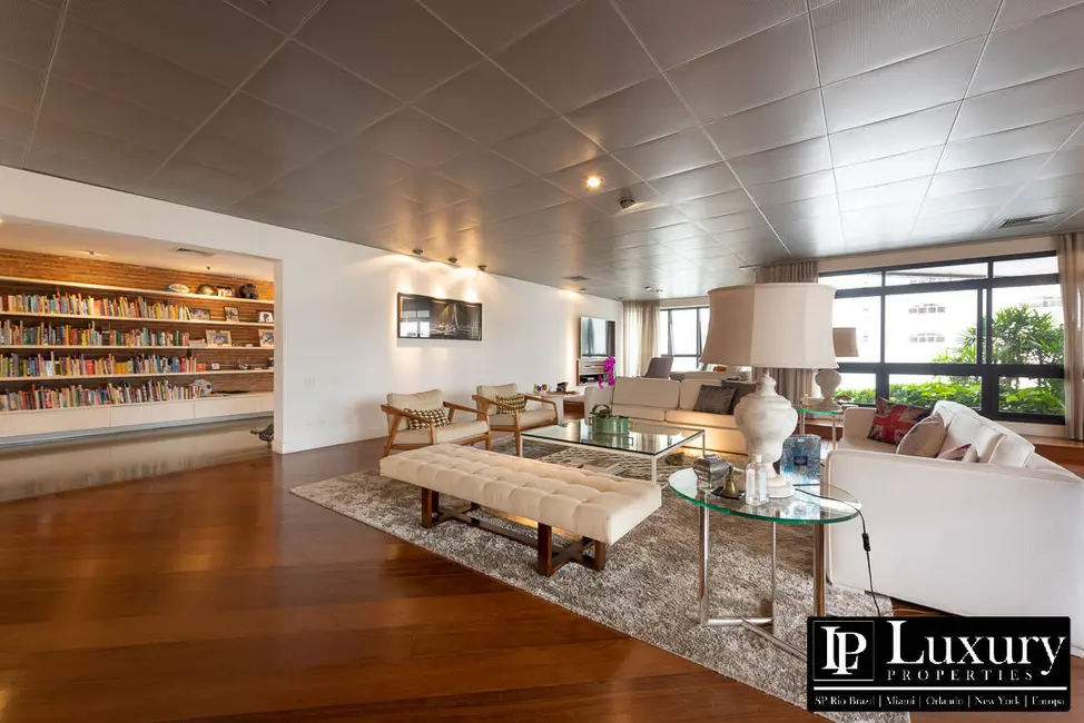 Foto 4 de Apartamento com 4 quartos à venda e para alugar, 501m2 em Real Parque, São Paulo - SP