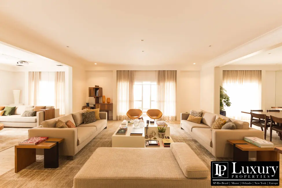 Apartamento com 3 quartos à venda, 280m2 em Vila Nova Conceição, São Paulo - SP - imagem 8 Foto 8 de Apartamento com 3 quartos à venda, 280m2 em Vila Nova Conceição, São Paulo - SP