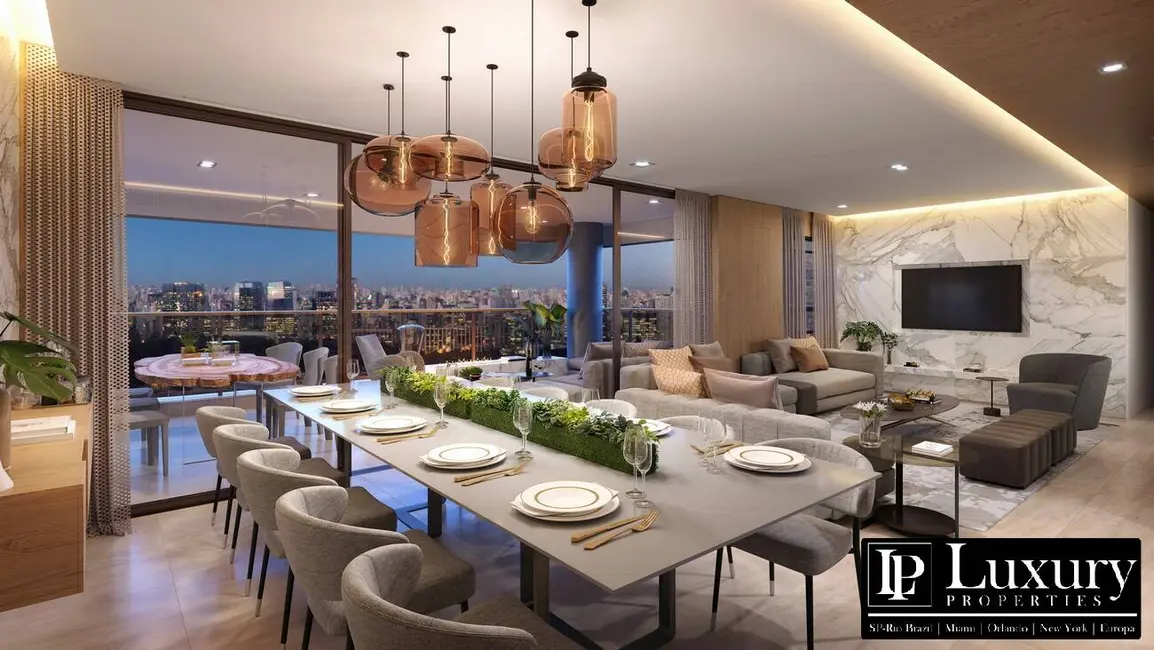 Foto 8 de Apartamento com 3 quartos à venda e para alugar, 195m2 em Jardim Guedala, São Paulo - SP