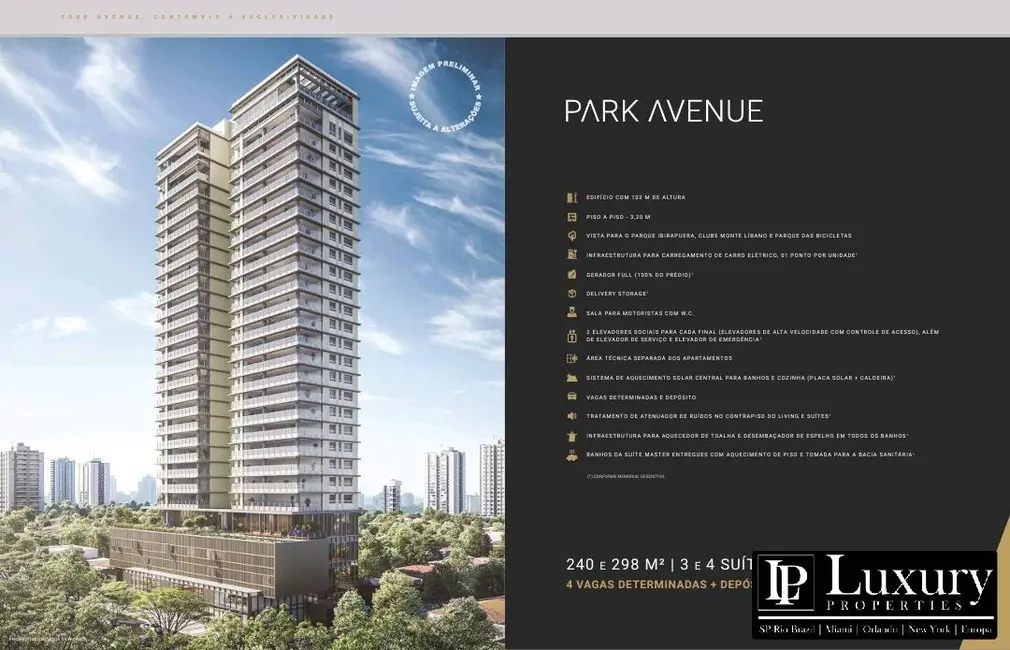 Foto 6 de Apartamento com 4 quartos à venda e para alugar, 298m2 em Ibirapuera, São Paulo - SP