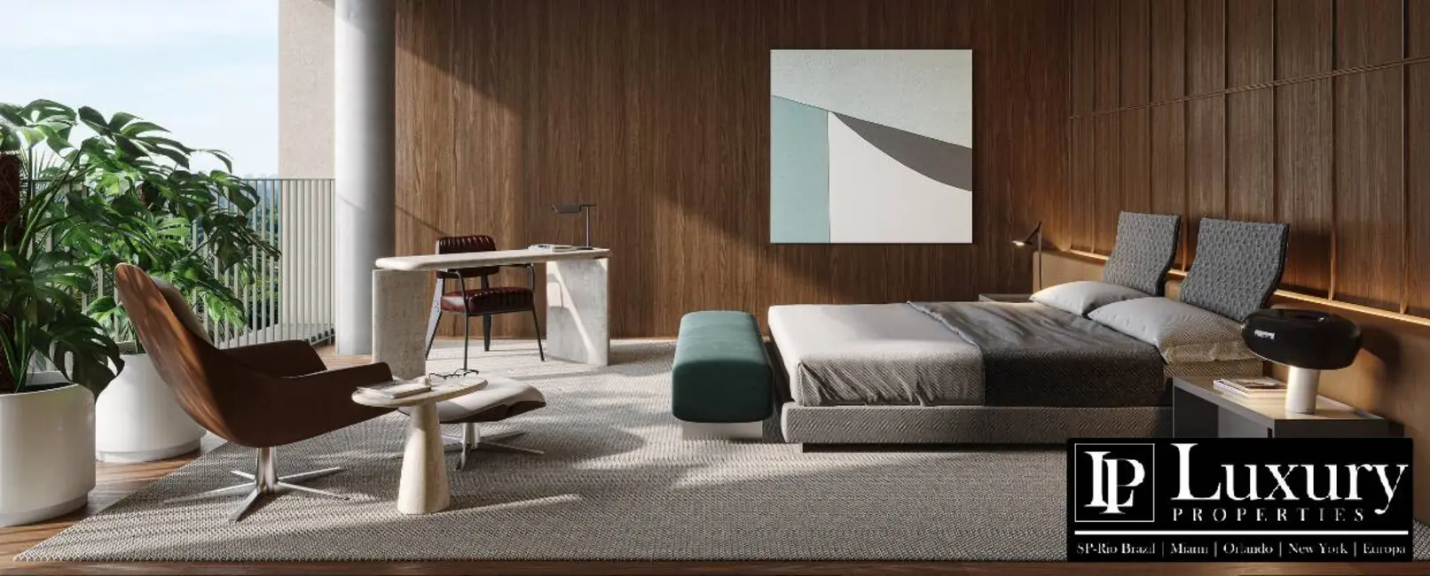 Apartamento com 4 quartos à venda e para alugar, 398m2 em Vila Nova Conceição, São Paulo - SP - imagem 9 Foto 9 de Apartamento com 4 quartos à venda e para alugar, 398m2 em Vila Nova Conceição, São Paulo - SP