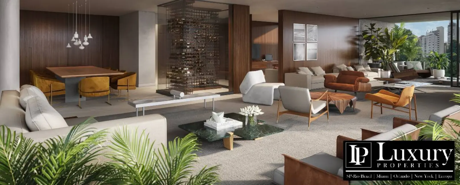 Apartamento com 4 quartos à venda e para alugar, 398m2 em Vila Nova Conceição, São Paulo - SP - imagem 7 Foto 7 de Apartamento com 4 quartos à venda e para alugar, 398m2 em Vila Nova Conceição, São Paulo - SP