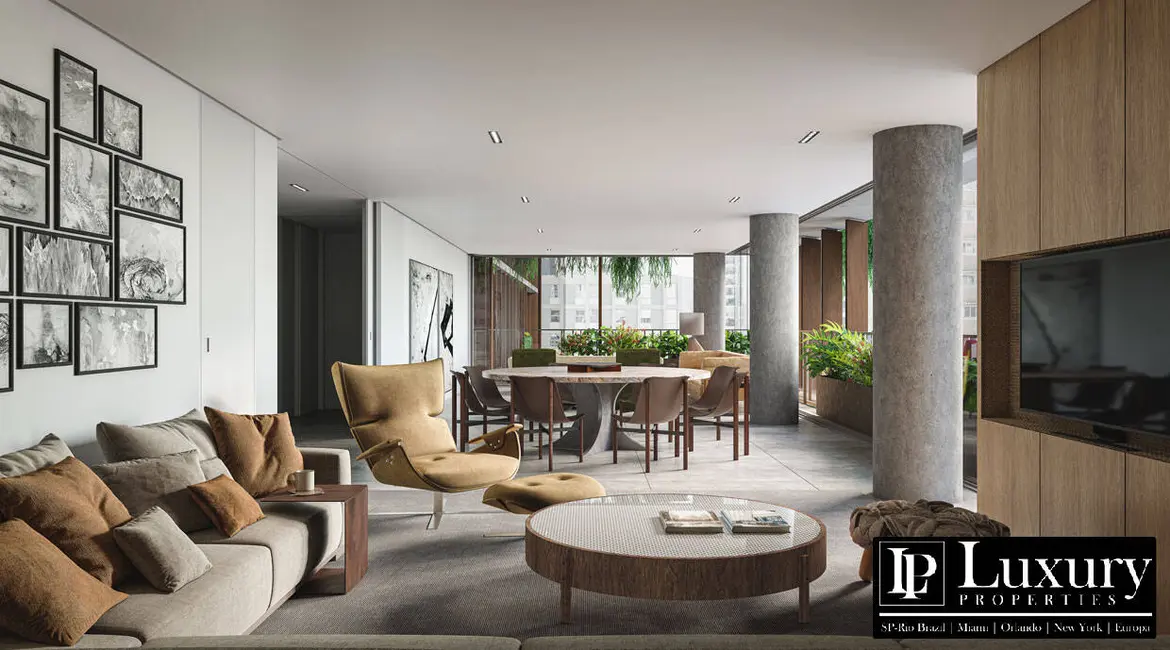 Foto 5 de Apartamento com 3 quartos à venda e para alugar, 204m2 em Itaim Bibi, São Paulo - SP