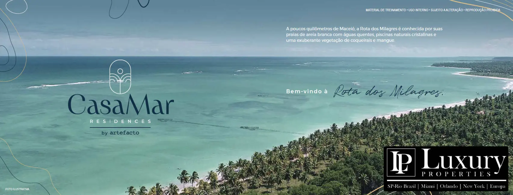 Foto 1 de Casa de Condomínio com 6 quartos à venda e para alugar em Porto De Pedras - AL