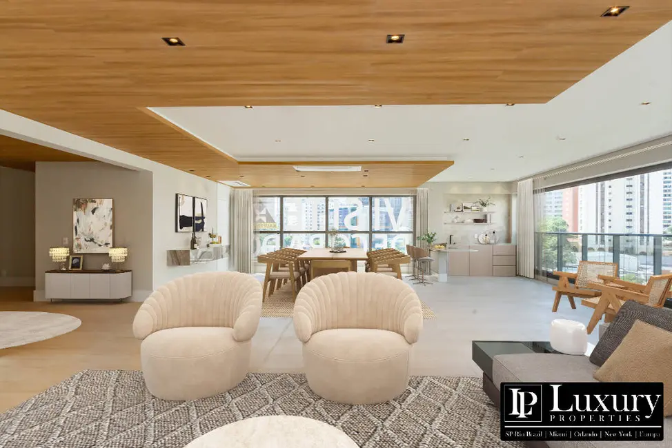 Apartamento com 4 quartos à venda e para alugar, 291m2 em Vila Nova Conceição, São Paulo - SP - imagem 9 Foto 9 de Apartamento com 4 quartos à venda e para alugar, 291m2 em Vila Nova Conceição, São Paulo - SP