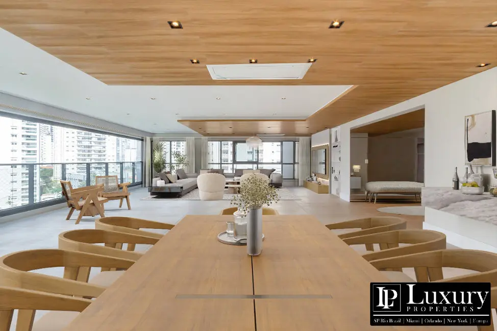 Apartamento com 4 quartos à venda e para alugar, 291m2 em Vila Nova Conceição, São Paulo - SP - imagem 5 Foto 5 de Apartamento com 4 quartos à venda e para alugar, 291m2 em Vila Nova Conceição, São Paulo - SP