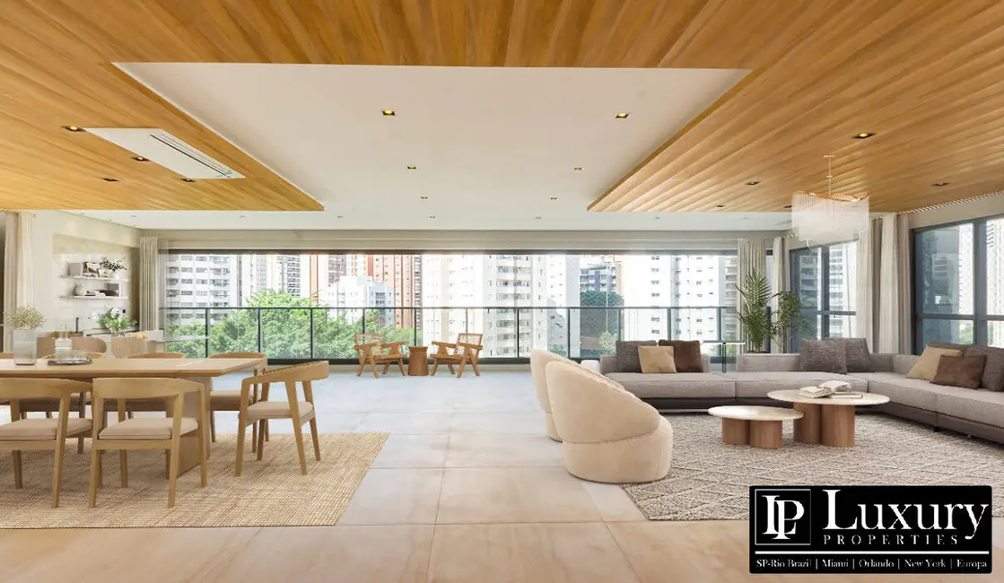 Apartamento com 4 quartos à venda e para alugar, 291m2 em Vila Nova Conceição, São Paulo - SP - imagem 7 Foto 7 de Apartamento com 4 quartos à venda e para alugar, 291m2 em Vila Nova Conceição, São Paulo - SP