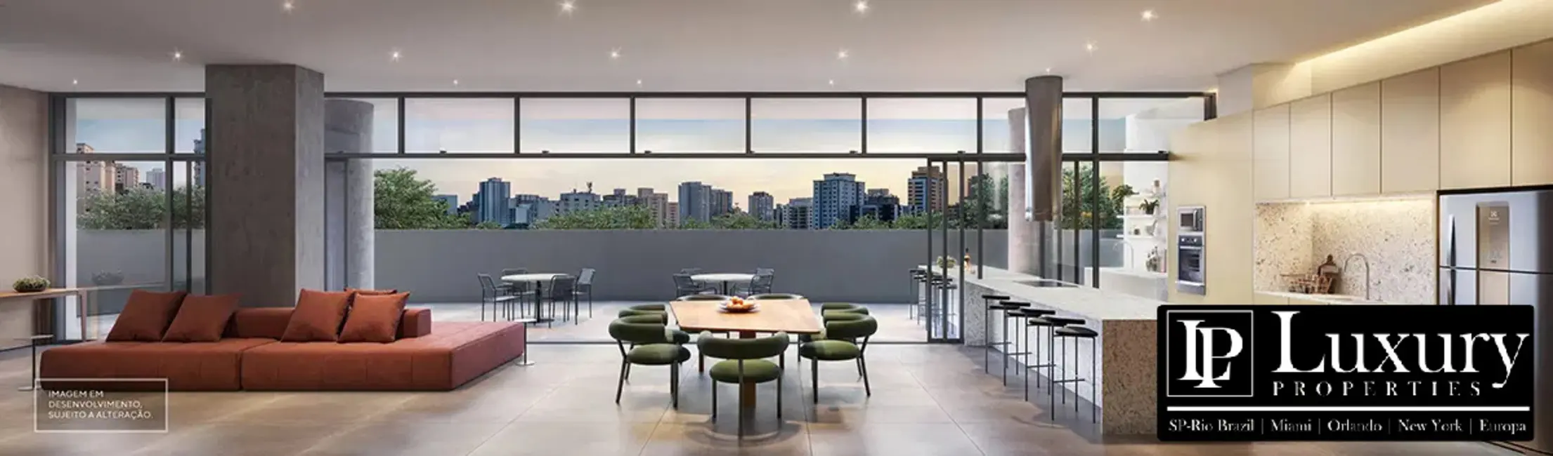 Foto 4 de Apartamento com 4 quartos à venda e para alugar, 327m2 em Alto de Pinheiros, São Paulo - SP