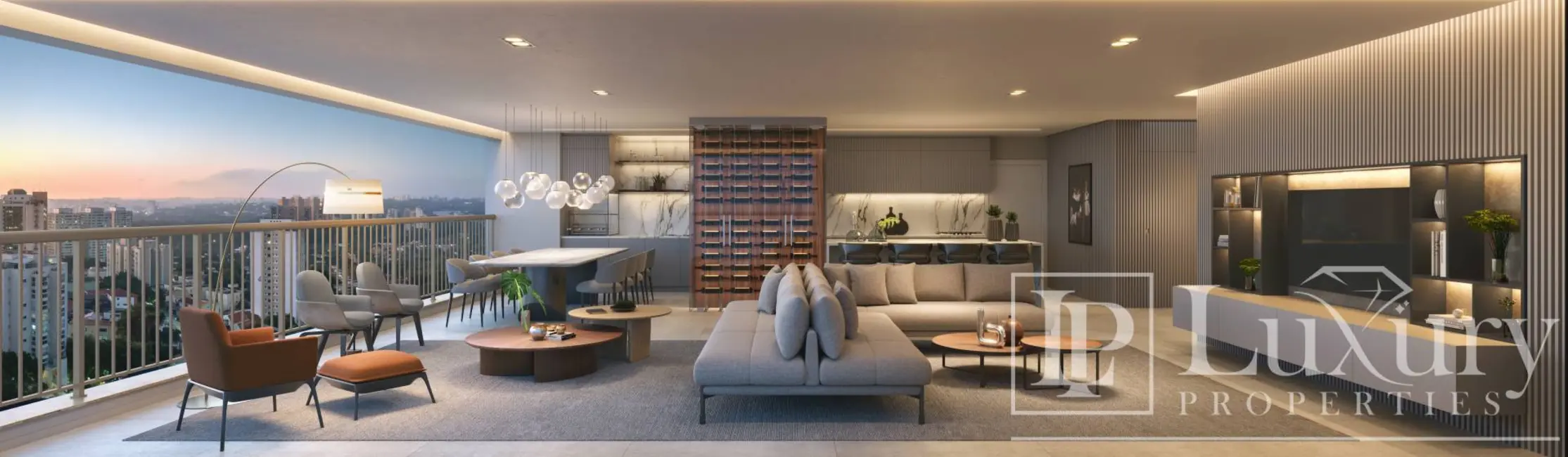 Apartamento com 4 quartos à venda e para alugar, 182307m2 em Alto de Pinheiros, São Paulo - SP - imagem 7 Foto 7 de Apartamento com 4 quartos à venda e para alugar, 182307m2 em Alto de Pinheiros, São Paulo - SP