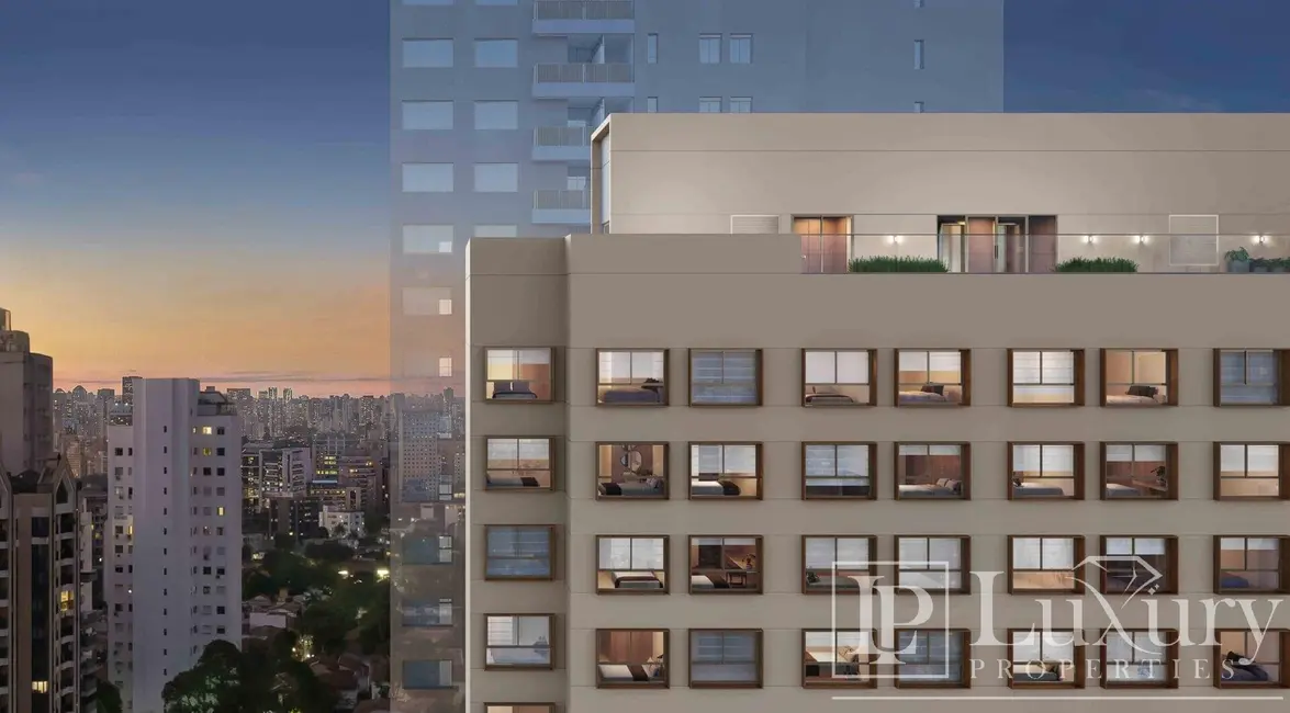 Apartamento com 1 quarto à venda, 20m2 em Vila Nova Conceição, São Paulo - SP - imagem 4 Foto 4 de Apartamento com 1 quarto à venda, 20m2 em Vila Nova Conceição, São Paulo - SP