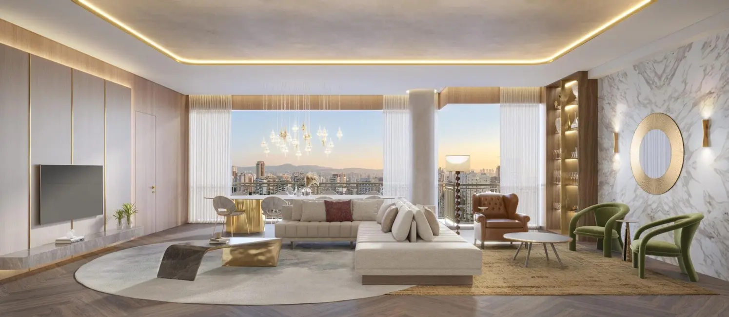 Apartamento com 4 quartos à venda, 139362m2 em Vila Mariana, São Paulo - SP - imagem 5 Foto 5 de Apartamento com 4 quartos à venda, 139362m2 em Vila Mariana, São Paulo - SP