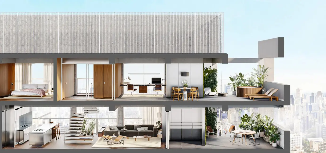 Foto 8 de Apartamento com 2 quartos à venda e para alugar, 110207m2 em Pinheiros, São Paulo - SP
