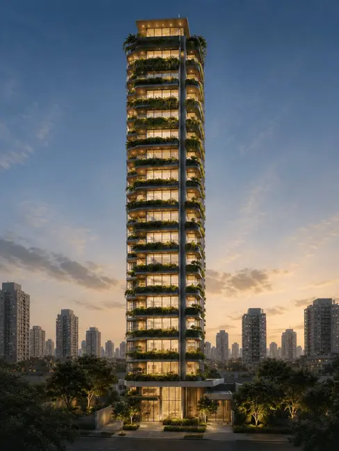 Apartamento com 4 quartos à venda e para alugar, 194264m2 em Indianópolis, São Paulo - SP - imagem 4 Foto 4 de Apartamento com 4 quartos à venda e para alugar, 194264m2 em Indianópolis, São Paulo - SP