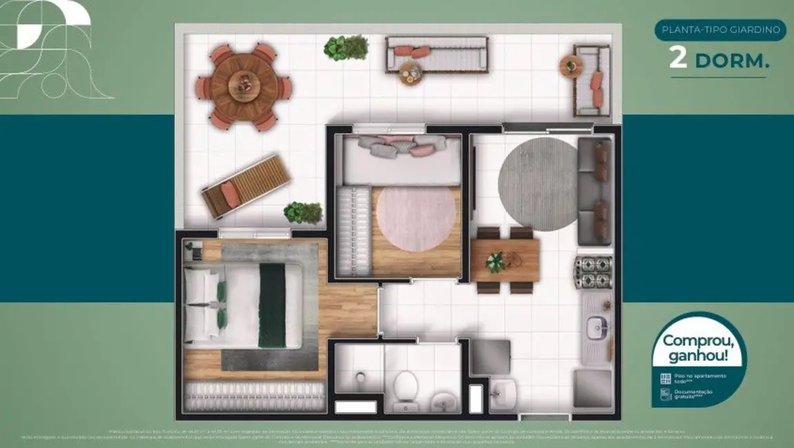 Foto 5 de Apartamento com 2 quartos à venda, 16777215m2 em Várzea da Barra Funda, São Paulo - SP