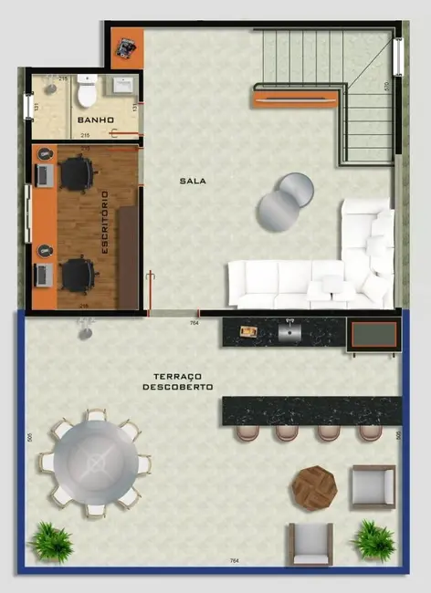 Foto 4 de Apartamento com 4 quartos à venda, 156m2 em Castelo, Belo Horizonte - MG