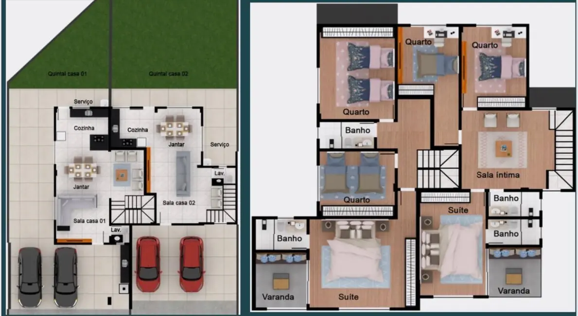 Foto 2 de Casa com 3 quartos à venda, 170m2 em Contagem - MG