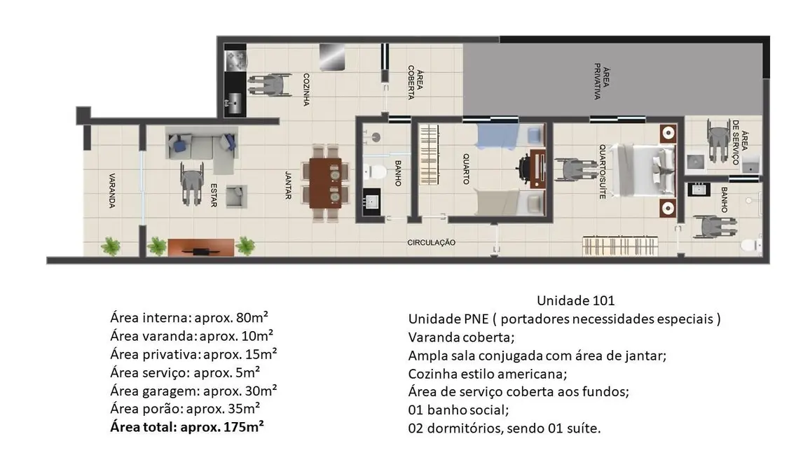 Foto 2 de Apartamento com 2 quartos à venda, 85m2 em Contagem - MG