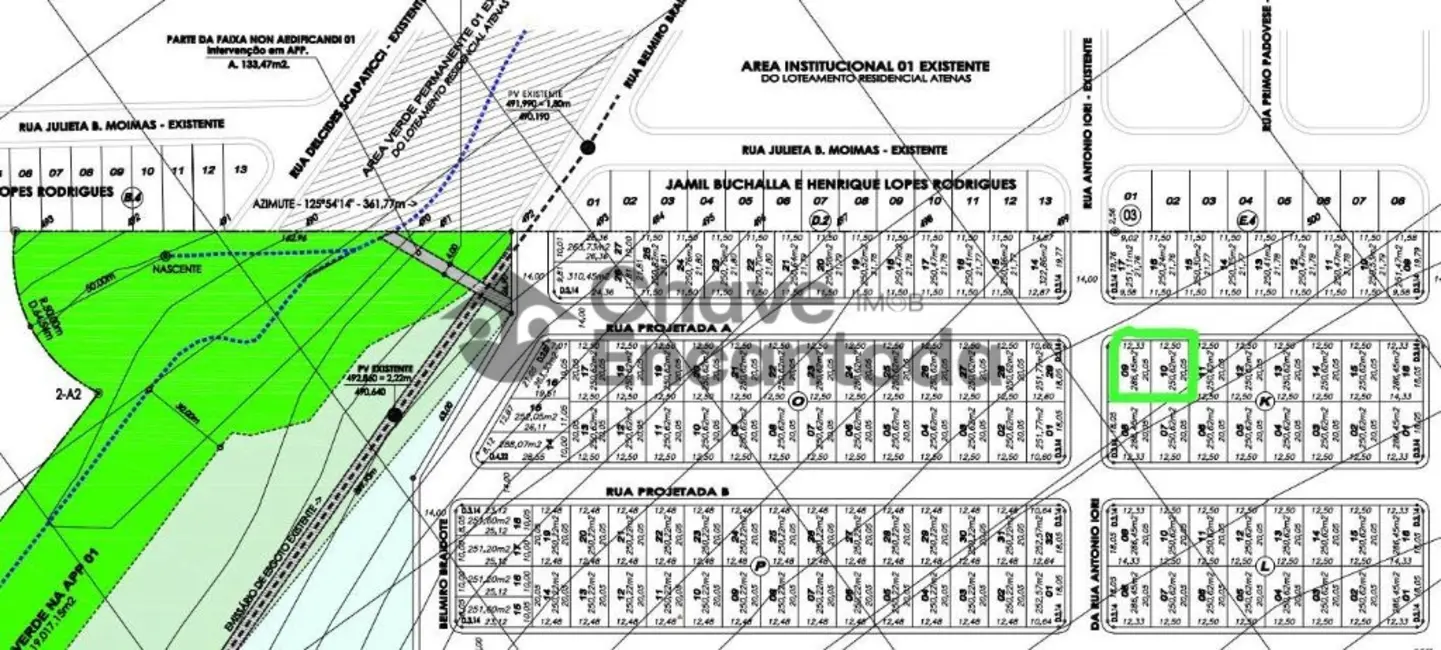 Terreno / Lote à venda, 286m2 em Birigui - SP - imagem 5 Foto 5 de Terreno / Lote à venda, 286m2 em Birigui - SP