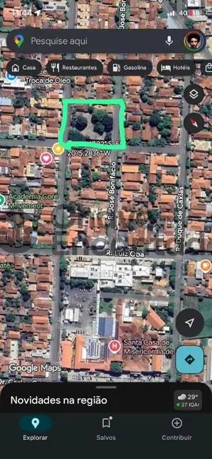 Terreno / Lote à venda, 1857m2 em Vila Silvares, Birigui - SP - imagem 3 Foto 3 de Terreno / Lote à venda, 1857m2 em Vila Silvares, Birigui - SP