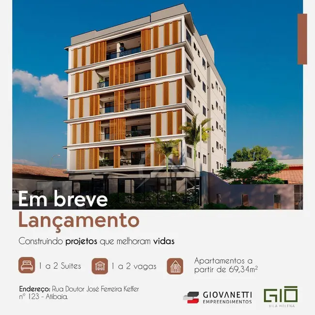 Foto 8 de Apartamento com 3 quartos à venda, 173m2 em Vila Helena, Atibaia - SP