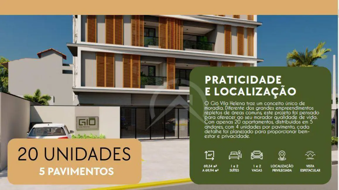 Foto 2 de Apartamento com 2 quartos à venda, 81m2 em Vila Helena, Atibaia - SP