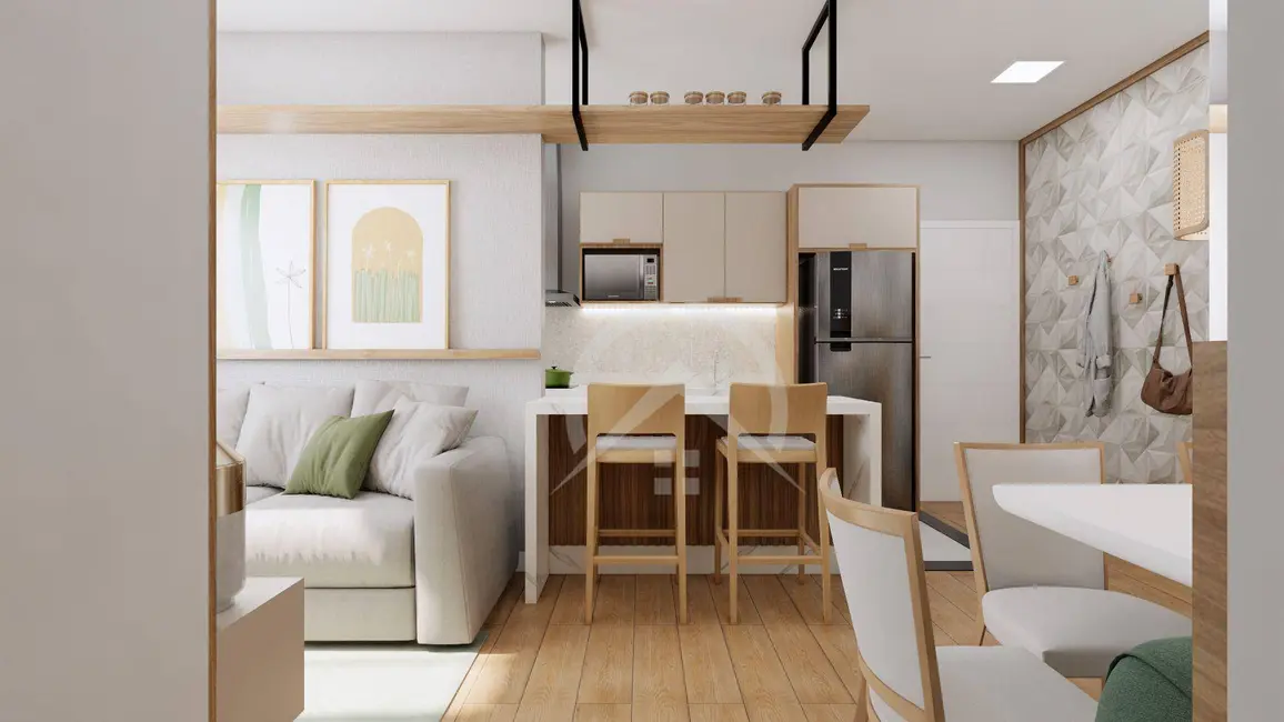 Apartamento com 2 quartos à venda, 53m2 em Jardim Colonial, Atibaia - SP - imagem 4 Foto 4 de Apartamento com 2 quartos à venda, 53m2 em Jardim Colonial, Atibaia - SP