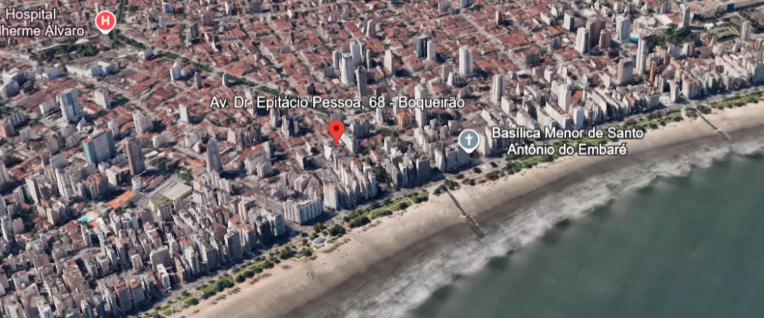 Foto 4 de Apartamento com 3 quartos à venda, 104m2 em Boqueirão, Santos - SP