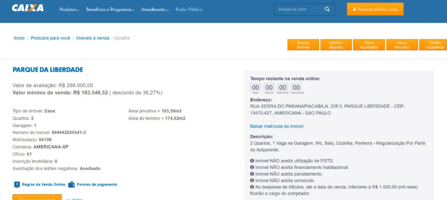 Foto 4 de Casa com 2 quartos à venda, 103m2 em Parque Liberdade, Americana - SP