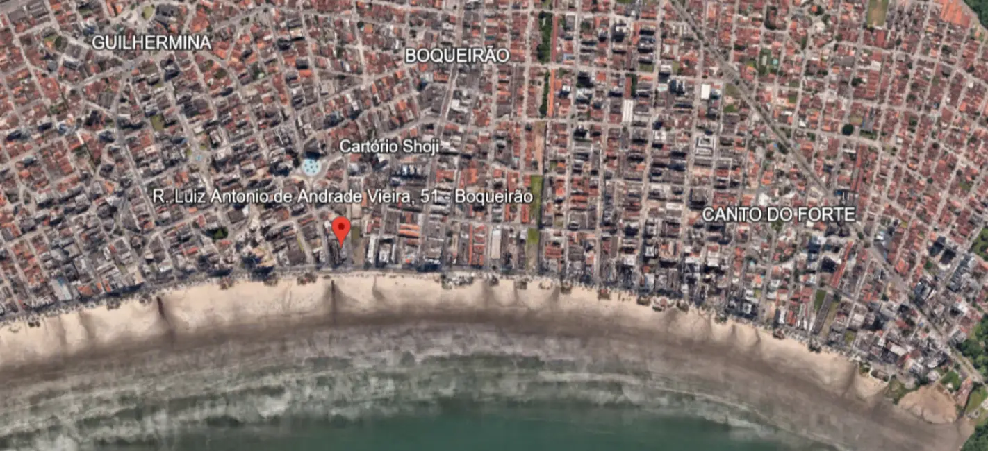 Foto 2 de Apartamento com 1 quarto à venda, 38m2 em Boqueirão, Praia Grande - SP