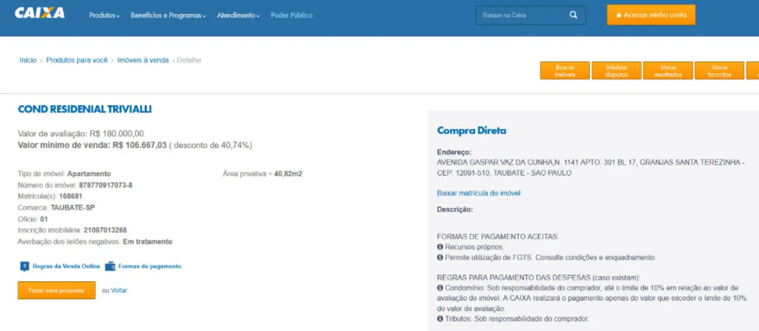 Foto 2 de Apartamento com 2 quartos à venda, 41m2 em Granjas Santa Terezinha, Taubate - SP