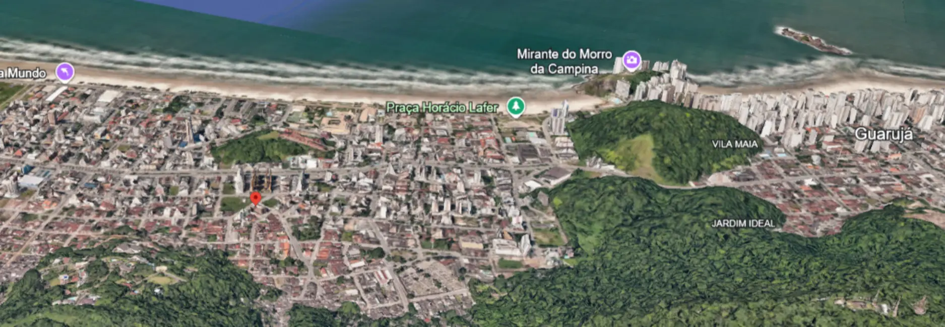 Foto 2 de Apartamento com 2 quartos à venda, 54m2 em Enseada, Guaruja - SP