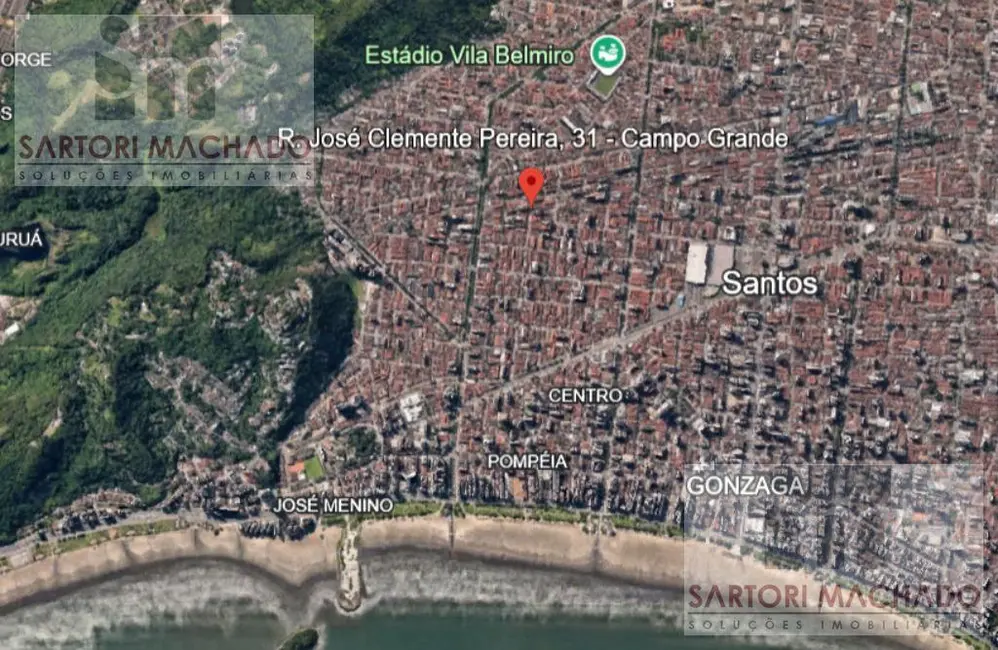 Apartamento com 1 quarto à venda, 58m2 em Campo Grande, Santos - SP - imagem 3 Foto 3 de Apartamento com 1 quarto à venda, 58m2 em Campo Grande, Santos - SP
