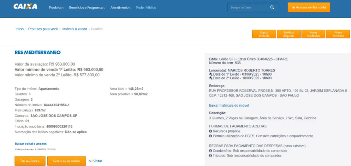 Apartamento com 3 quartos à venda, 91m2 em Sao Jose Dos Campos - SP - imagem 4 Foto 4 de Apartamento com 3 quartos à venda, 91m2 em Sao Jose Dos Campos - SP