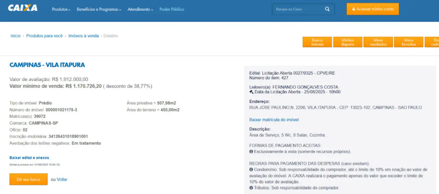 Foto 5 de Casa à venda, 508m2 em Vila Itapura, Campinas - SP