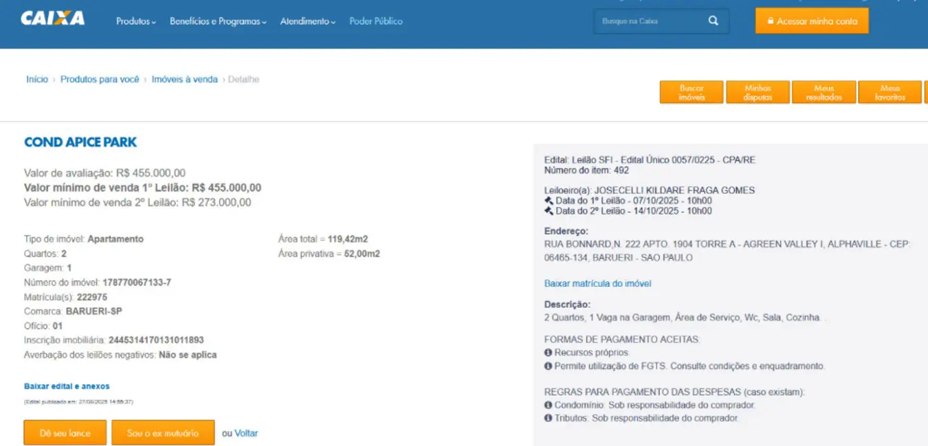 Foto 3 de Apartamento com 2 quartos à venda, 52m2 em Alphaville Empresarial, Barueri - SP