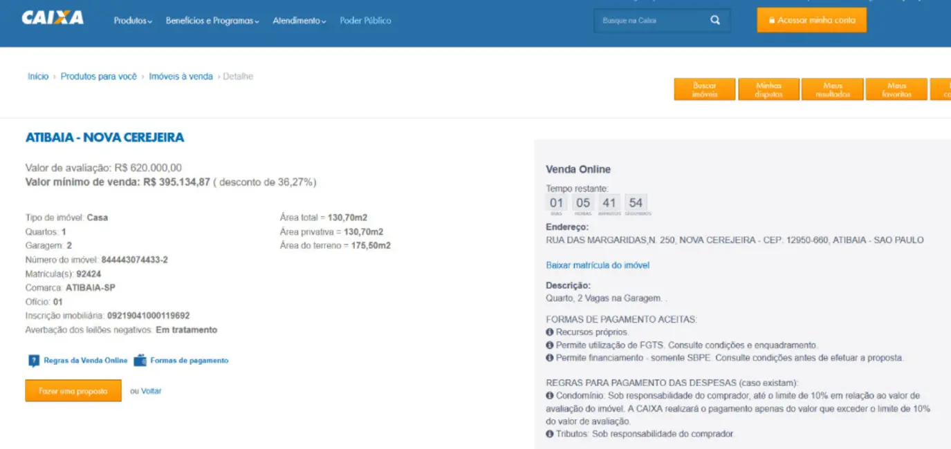 Foto 2 de Casa com 2 quartos à venda, 131m2 em Nova Cerejeira, Atibaia - SP