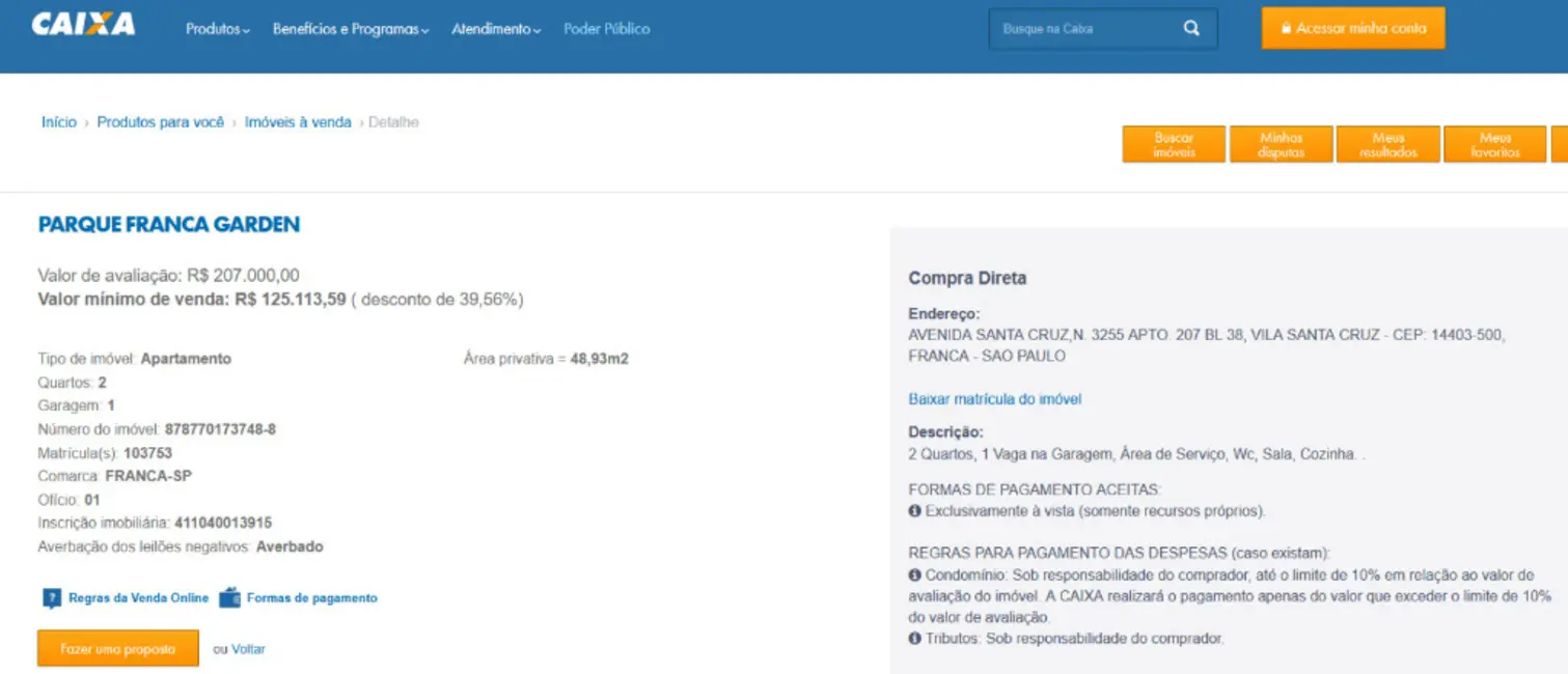 Foto 3 de Apartamento com 2 quartos à venda, 49m2 em Vila Santa Cruz, Franca - SP