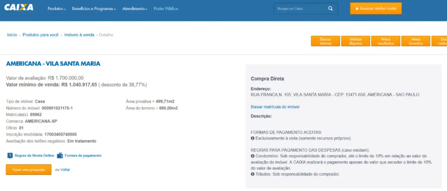 Foto 4 de Casa com 3 quartos à venda, 500m2 em Vila Santa Maria, Americana - SP