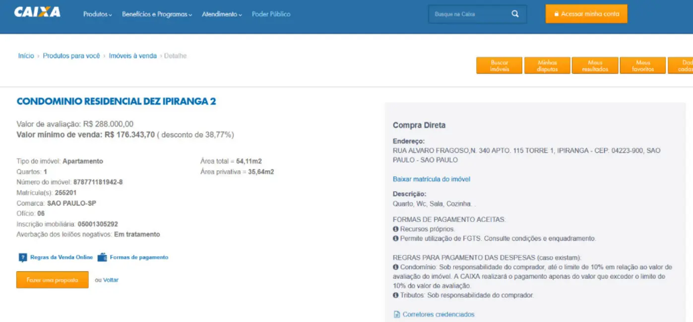 Foto 4 de Apartamento com 1 quarto à venda, 36m2 em Vila Independência, São Paulo - SP